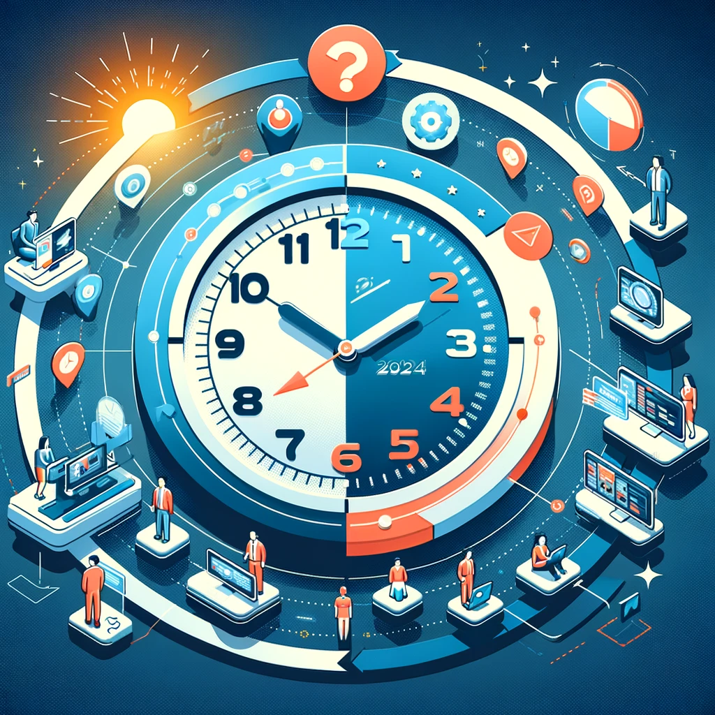 Hand holding a magnifying glass over detailed bar graphs and pie charts, highlighting the importance of data-driven insights gained from a professional website, with a modern and tech-oriented design.